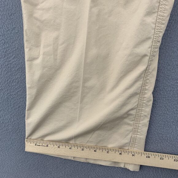 Mountain Khakis Pants Mens 36x29 Khaki Poplin Relaxed Fit Organic Cotton Stretch - Picture 3 of 15